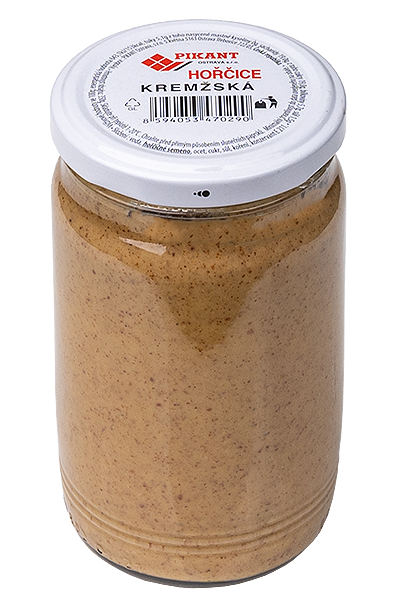 Hořčice kremžská Sklo TO 350 gramů Hořčice kremžská Sklo TO 350 gramů