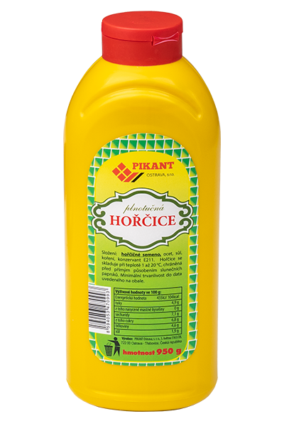 Full-fat mustard Tube 950 grams - TUBE