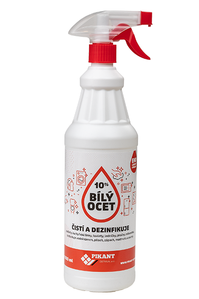 Ocet czyszczący 10% Butelka HDPE z rozpylaczem 1 000 ml (R)