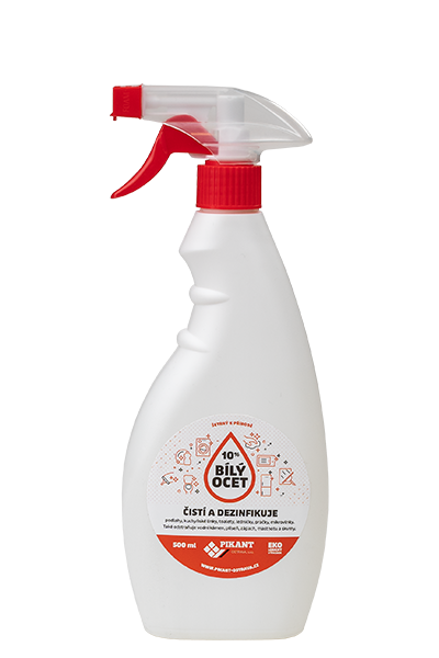 Ocet czyszczący 10% Butelka HDPE z rozpylaczem 500 ml (R)