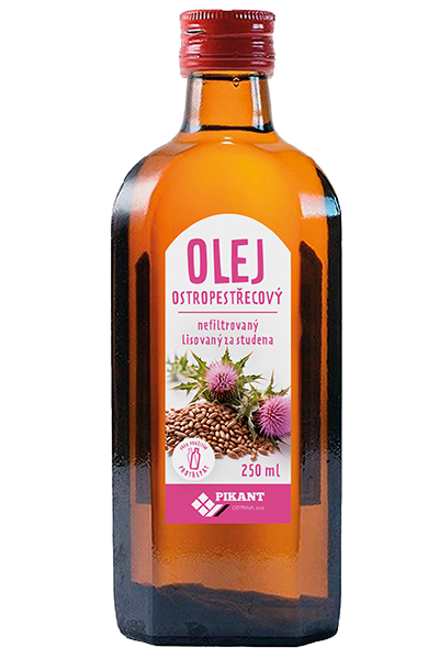 Ostropestřecový olej Ostropestřecový olej
